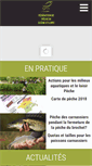 Mobile Screenshot of peche-saone-et-loire.fr